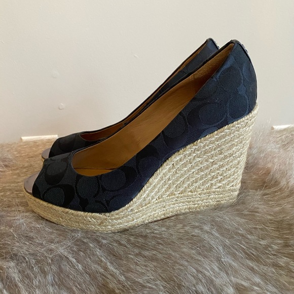 Coach wedges! - Picture 2 of 3